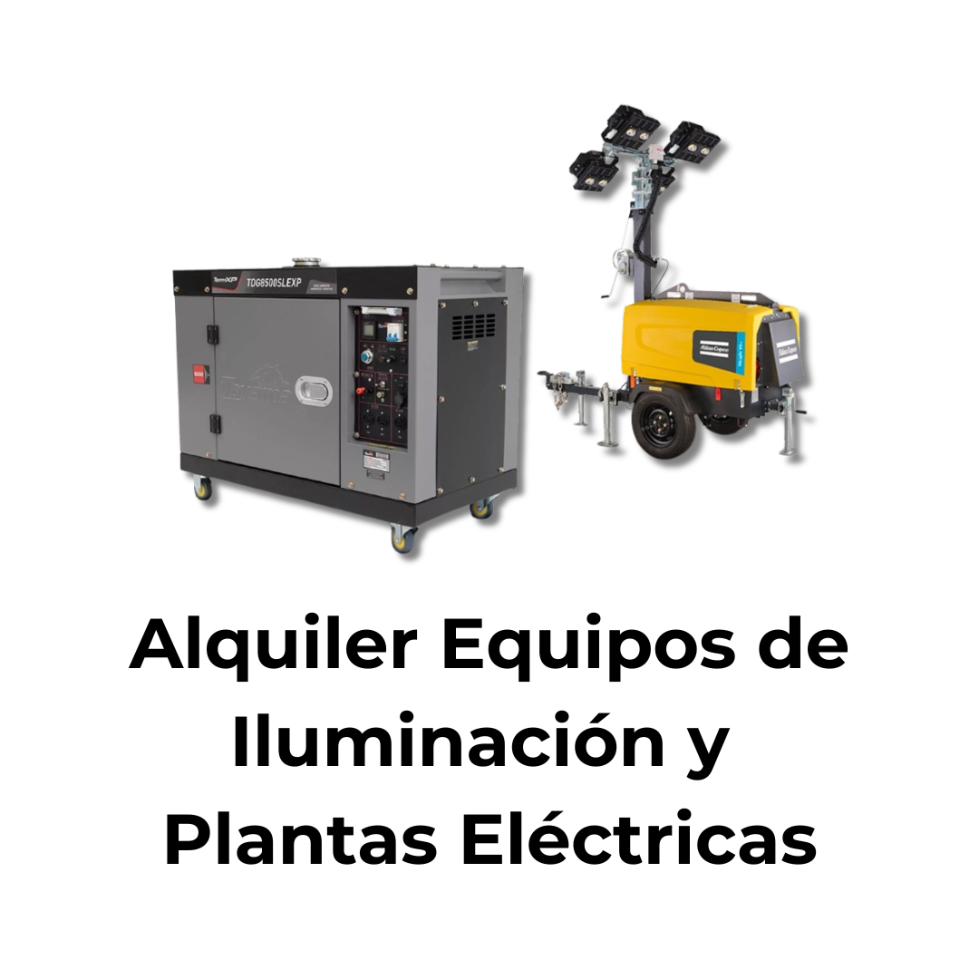 Alquiler Equipos de Iluminación y Plantas Eléctricas : 